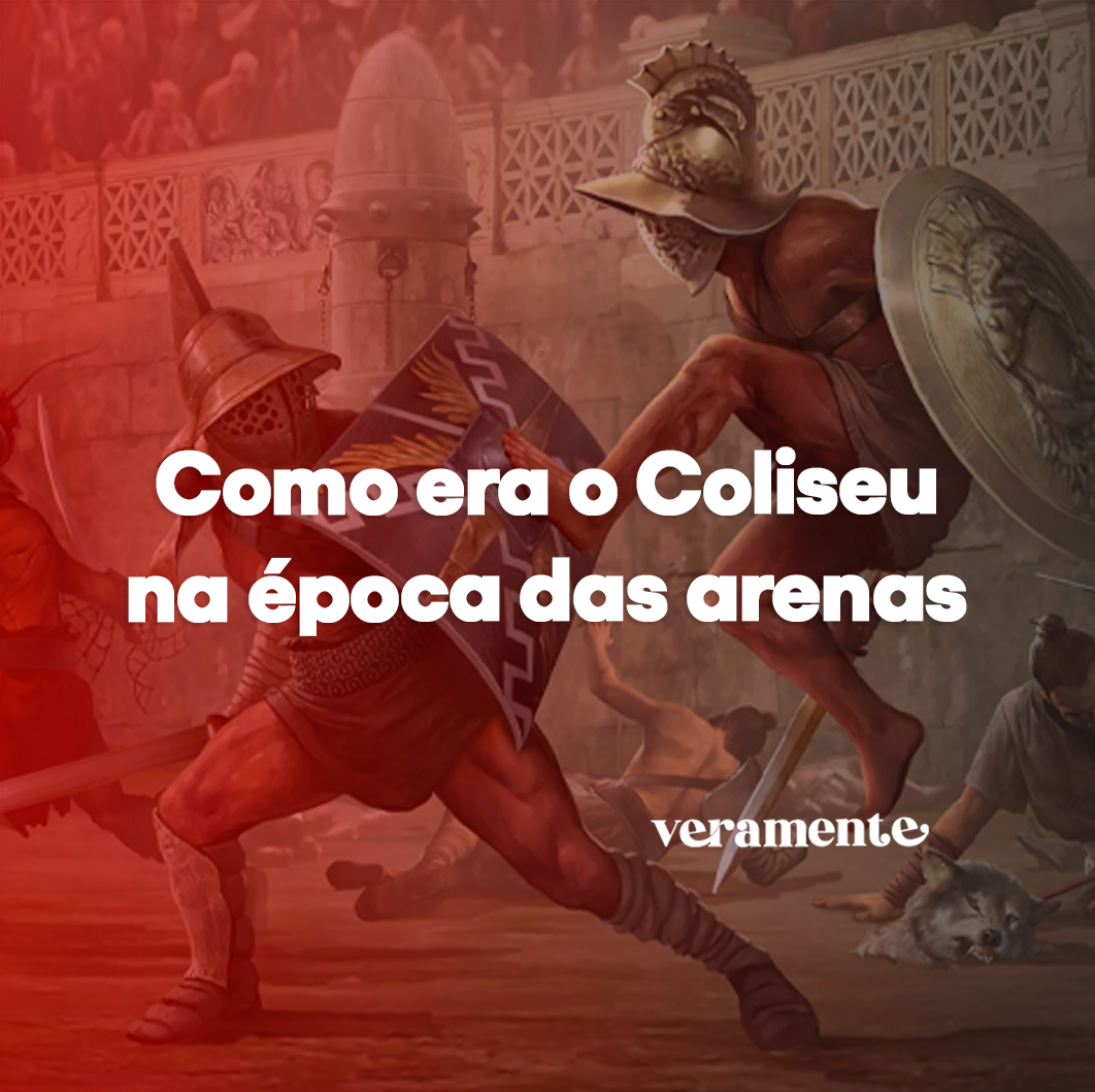 Como era o Coliseu na época das arenas