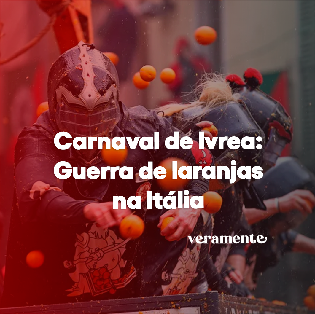 Carnaval de Ivrea: Guerra de laranjas na Itália